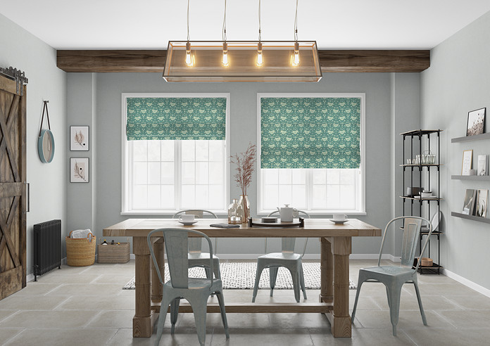 Narvik, Seafoam - Roman Blind - Image 5